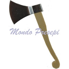 Ascia in legno e metallo 6 cm Mondo Presepi