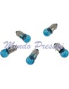 Busta 5 lampadine azzurre att. 