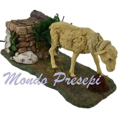 Pecora in movimento per statue cm 30 h. Mondo Presepi