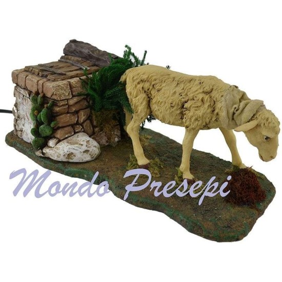 Pecora in movimento per statue cm 30 h. Mondo Presepi