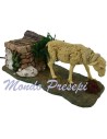 Sheep moving to statues, 30 cm h.