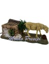 Sheep moving to statues, 30 cm h.
