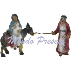 Búsqueda del alojamiento de 8,5 cm en resina Mondo Presepi