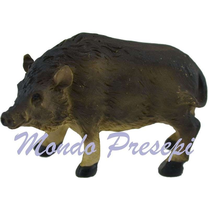Wild boar resin cm 5x3,3 h.