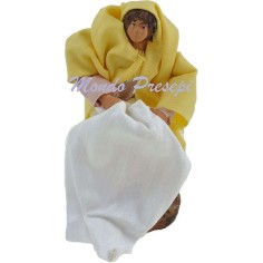 Lavandaia cm 10 Mondo Presepi