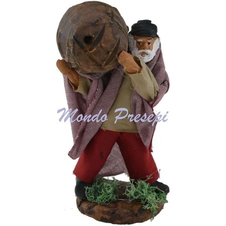Man with barrel on the shoulders cm 10