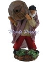 Man with barrel on the shoulders cm 10