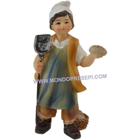 Cm 9 Ragazzo cuoco cm 7 h. Mondo Presepi