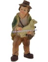 Cm 9 the Child with a lamb in his arms 5.5 cm h.