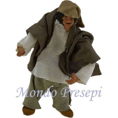 Uomo in piedi cm 11-12 con braccio su-giù assortiti Mondo