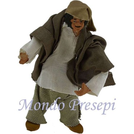 Man standing 11-12 cm with arm up-down