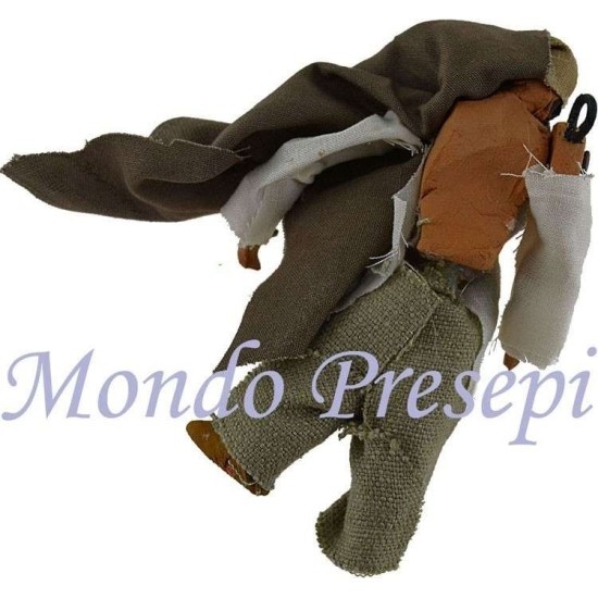 Uomo in piedi cm 11-12 con braccio su-giù assortiti Mondo