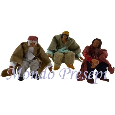 Man sitting 10 cm articulated