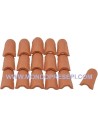 Coppi in terracotta presepe mm 12x20/22 disponibile in Mondo