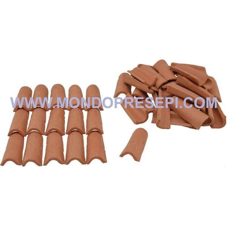 Coppi in terracotta presepi mm 17x32 disponibile in Mondo