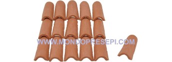 Terracotta tiles mm 17x32 available in
