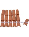 Terracotta tiles mm 24x48 available in