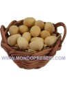 Basket with eggs, Ø 2.5 cm
