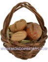 Cesto con pane Ø 2,5 cm