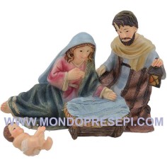 Nativity 10 cm with reclining Mary 2