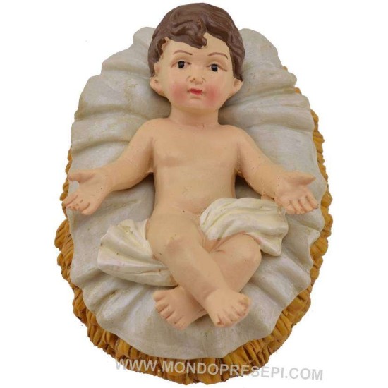 Set completo 11 pz in resina cm 30 Mondo Presepi