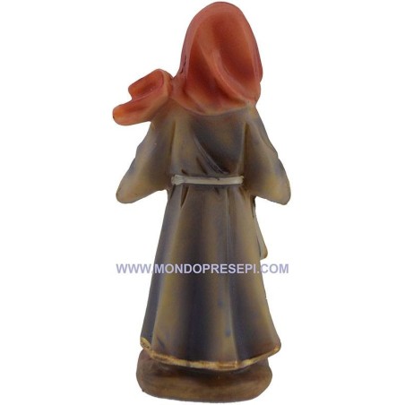 Cm 9 Donna con cesto Mondo Presepi