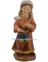 9 Cm young Girl with a tambourine