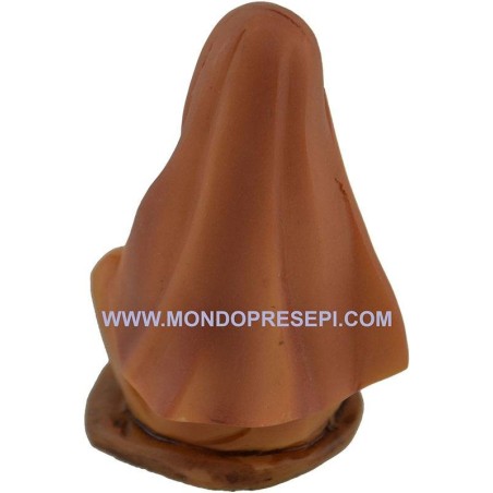 Cm 9 Mujer sentada con cesta Mundo Belenes