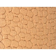 Panel de corcho de 14,5X26 cm con piedras pequeñas Mundo Pesebres