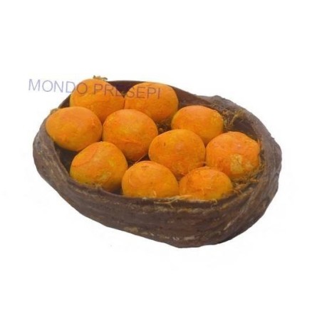 Cesto d'arance Mondo Presepi