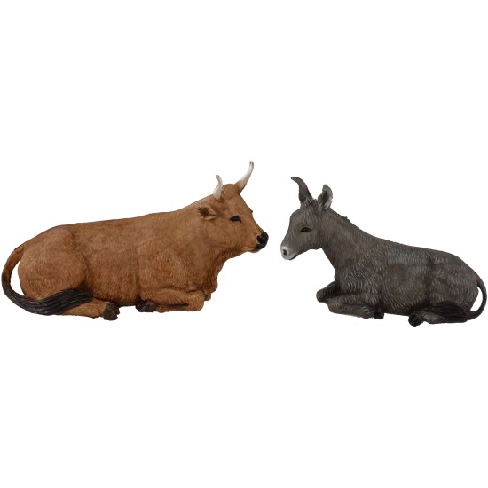 Cm 12 Natività set 6 pezzi Landi moranduzzo Mondo Presepi