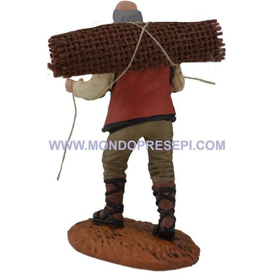 Viandante con fagotto 10 cm Oliver Mondo Presepi