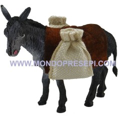 Asno lux con sacos de harina - Cod. AAF Mundo Pesebres