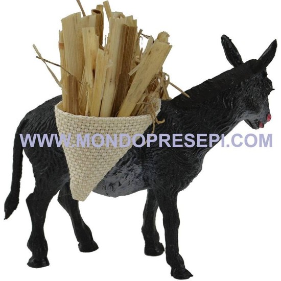 Lux donkey with straw - Cod. AAP