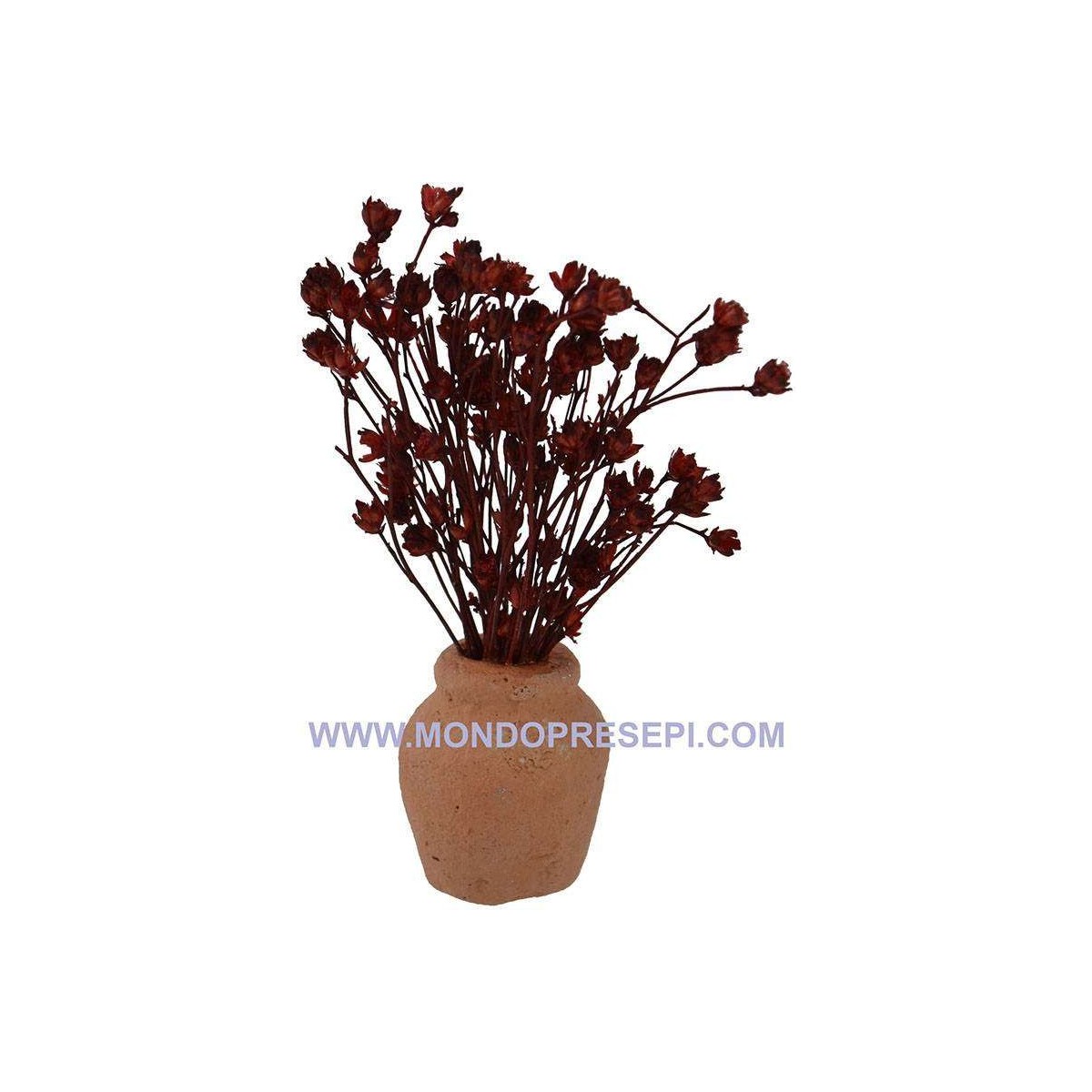 Vaso In Terracotta Fatto A Mano Con Piattino - Design Piramide Rossa, 12,7 X 15,24 Cm - Perfetto Per Piante Da Interno Ed Esterno