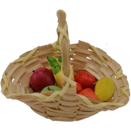 Cesta con frutas 5,5 cm Mundo Pesebres