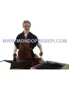Blacksmith, 30 cm, with double movement