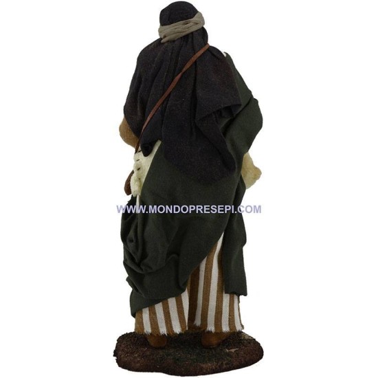 Zampognaro cm 30 -STV30/07 - Spedizione gratuita Mondo Presepi