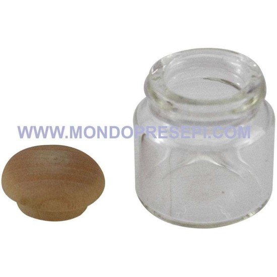 Tarro con tapa 2 cm Mundo Pesebres