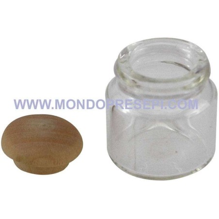 Jar with lid 2 cm