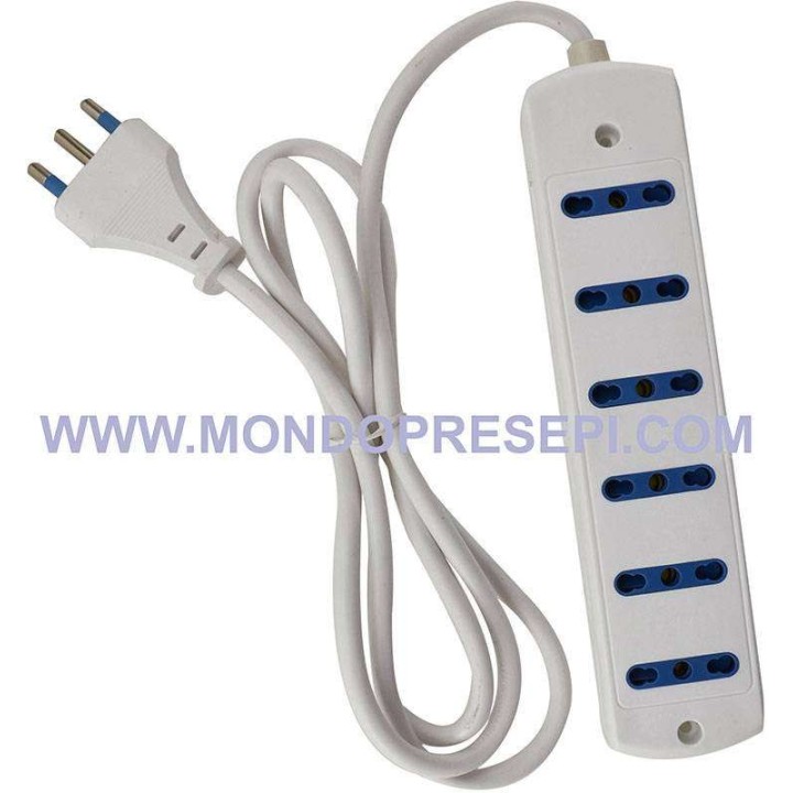 Multipresa 6 posti 10/16 a