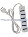Multipresa 6 posti 10/16 a
