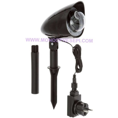 Proyector Merry Christmas 1x1w led blanco para exterior Mundo