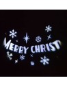 Proiettore Merry Christmas 1x1w led bianco da esterno Mondo
