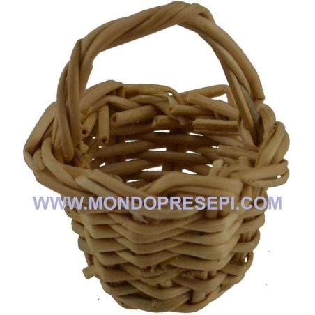 Wicker basket ø cm 2-2,3
