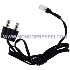 Microlámpara 3mm -3,5 Volt cable 50 cm -luces pesebre Mundo