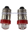 Set de 2 LEDs de luz roja difusa 3-3,5v. 