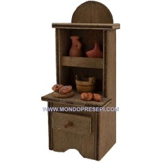 Credenza con anfore e pane Mondo Presepi 2