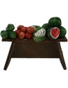 Banco de frutas pesebre cm 8x2,5x4 h. 
