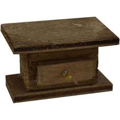 Mesita de noche de 4,5x3x3 cm de altura. Mondo Presepi 2